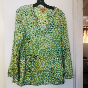 Tory Burch Multicolor Patterned Tunic